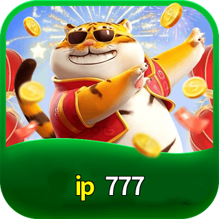 Imagem promocional da ip 777 mostrando a plataforma e suas vantagens
